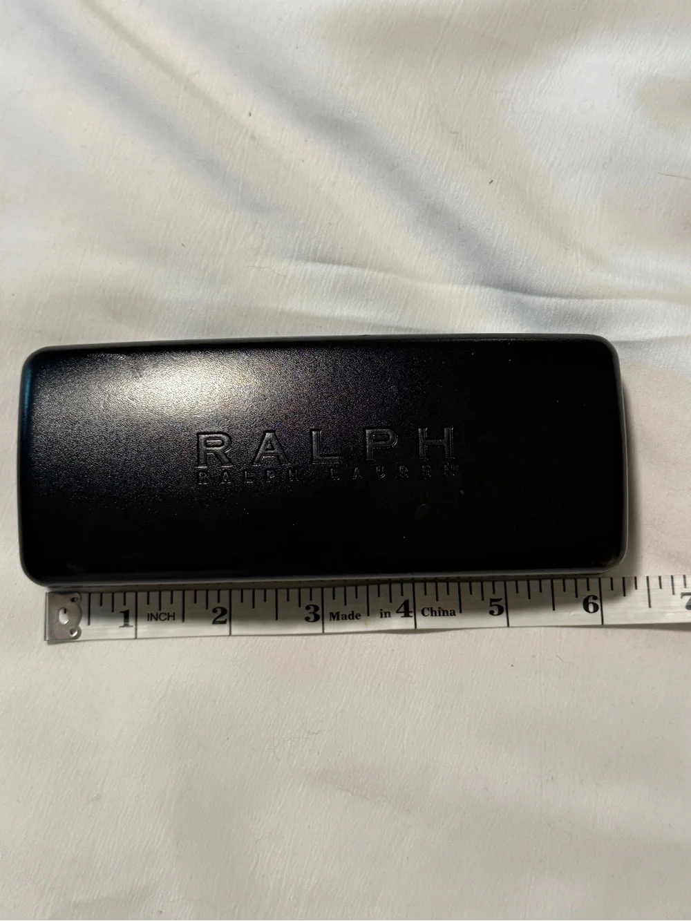 Ralph Lauren Hard Shell Eyeglasses/Sunglasses Case Black